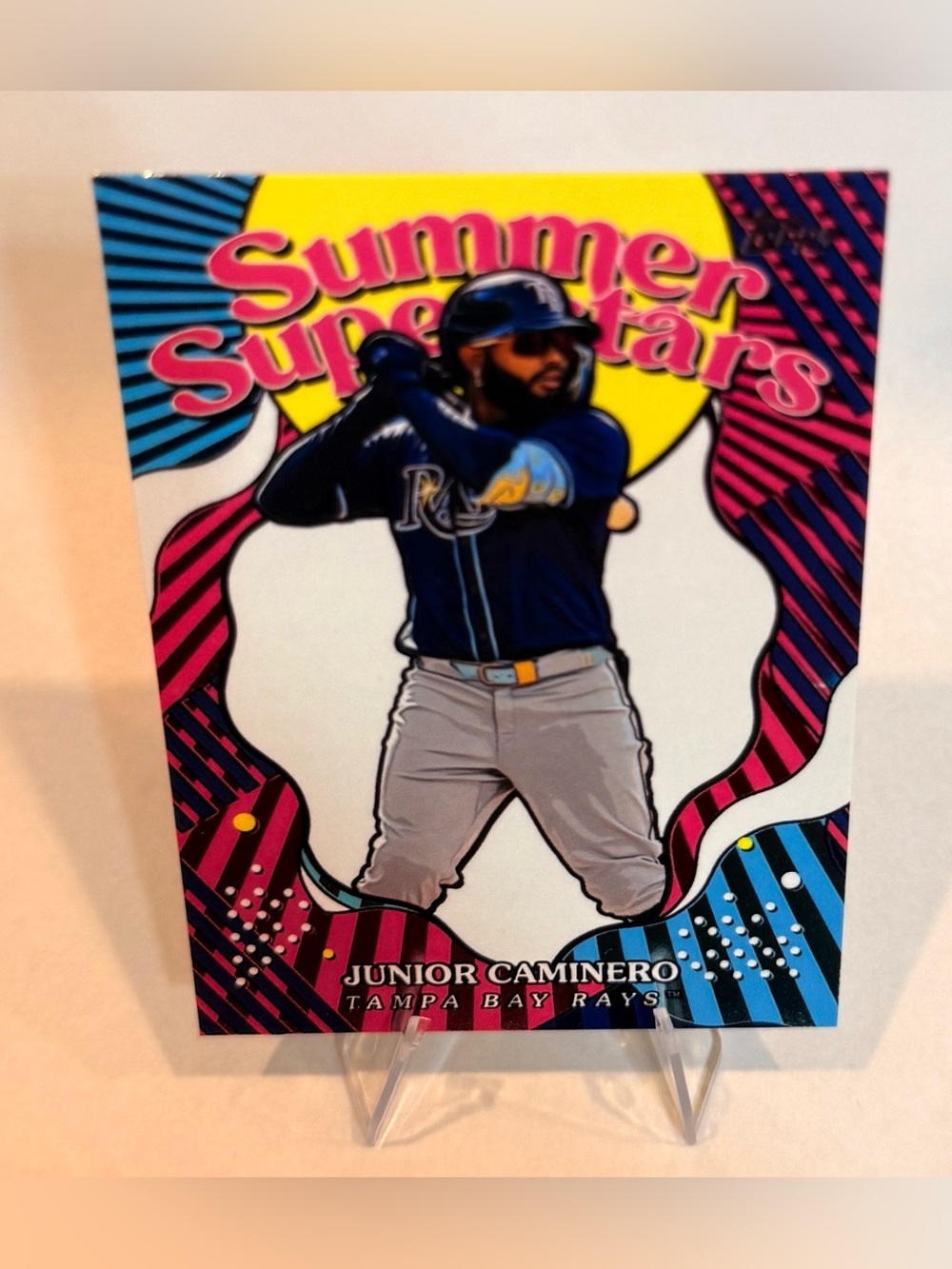 2025 Topps Summer Superstars # SS-49 Junior Caminero SS Tampa Bay Rays